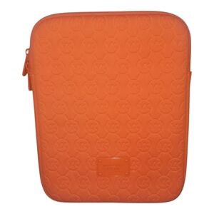 Michael Kors Orange Neoprene Padded Monogram Tablet Sleeve